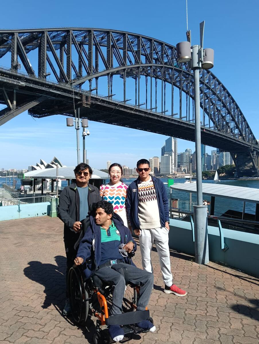 Enable Hub participants and support workers by Sydney Harbour
