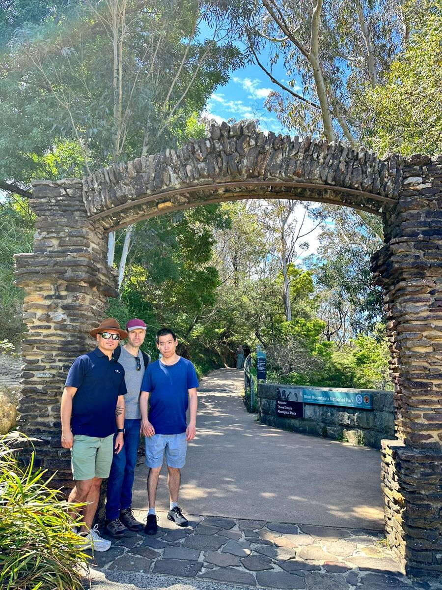 Enable Hub participants on an outing to the Blue Mountains