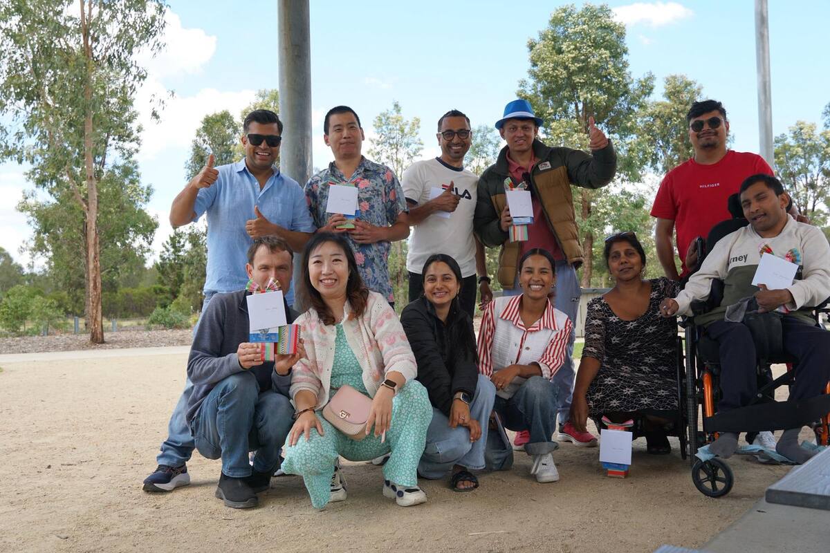 Enable Hub participants and support team together at a group outing