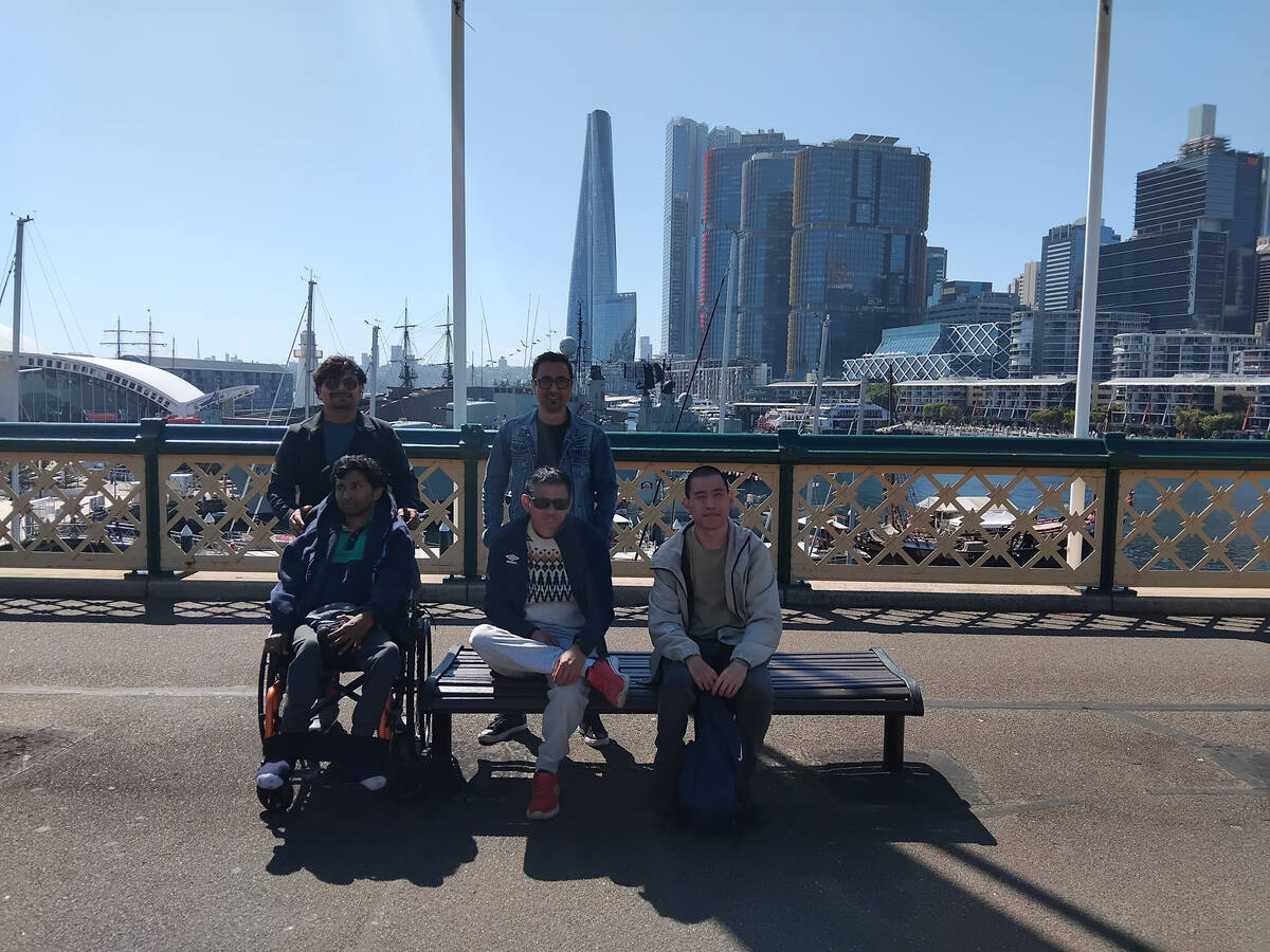 Enable Hub participants and support workers together at Darling Harbour