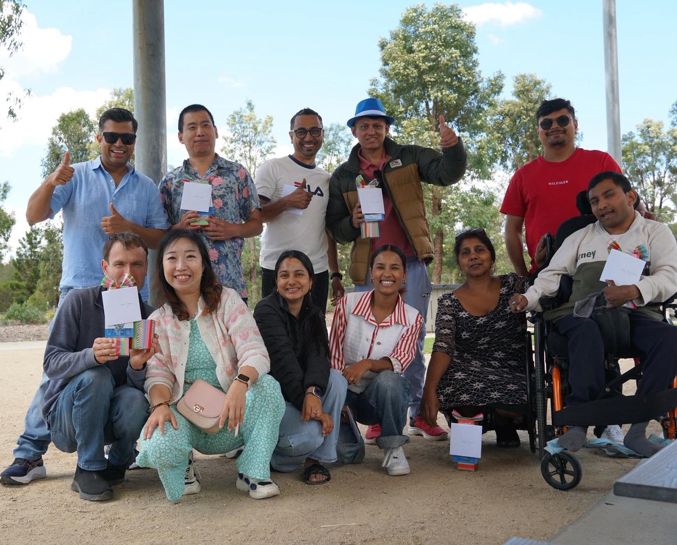 Enable Hub team and participants together on a community outing