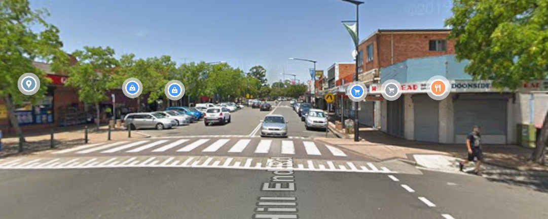 Doonside residential streetscape