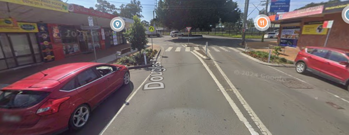Quakers Hill residential streetscape